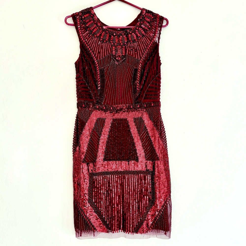 Gorgeous beaded and sequin dress